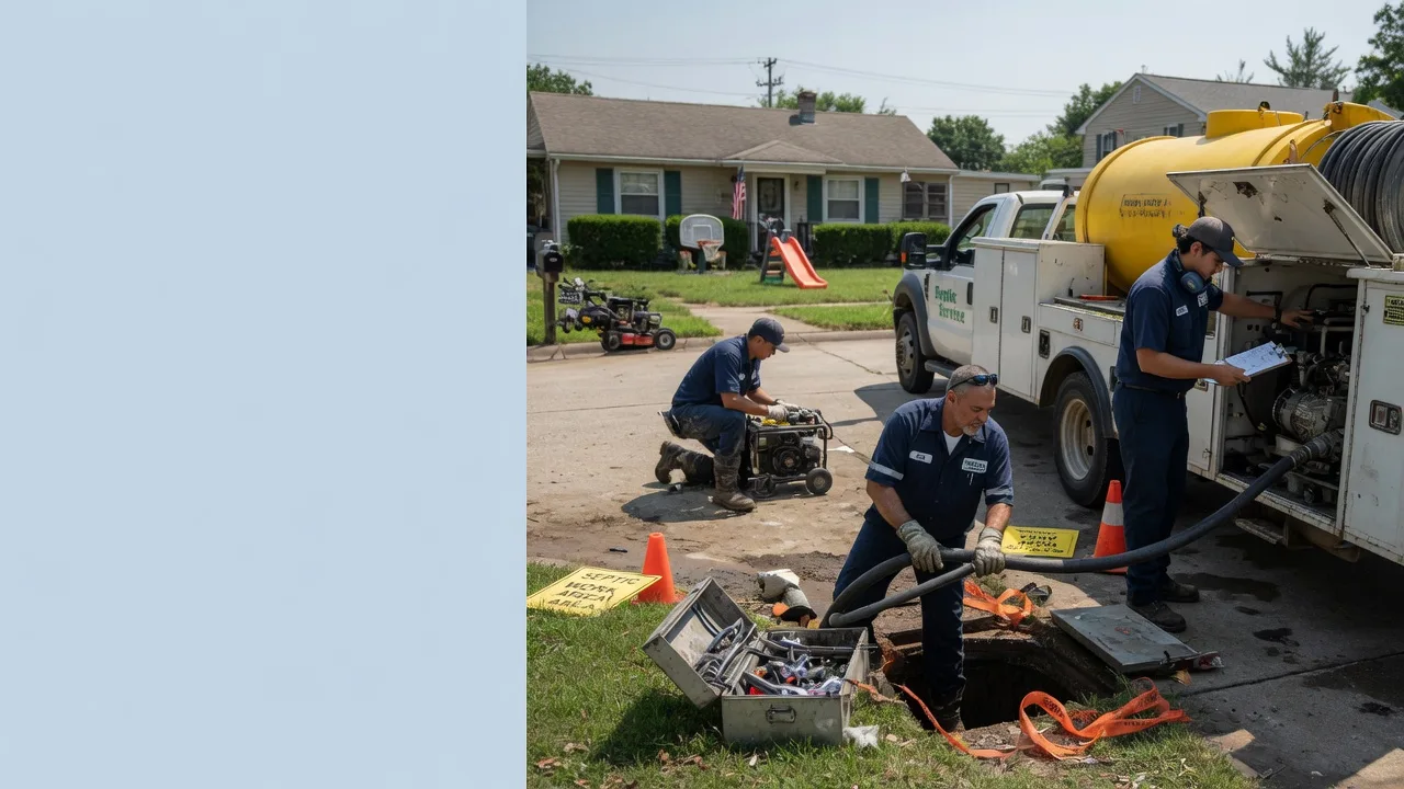 Septic Tank Pumping in Lawrence, KS near me